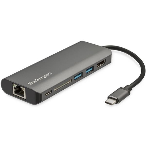 [DKT30CSDHPD3] StarTech.com USB-C 6-in-1 multiport adapter met HDMI SD kaartlezer 2xA 1xC 60W PD 3.0 hub