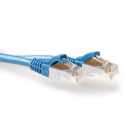 ACT FB7605 netwerkkabel Blauw 5 m Cat6a S/FTP (S-STP)
