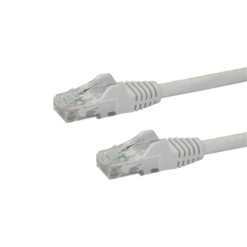 StarTech.com Cat6 netwerkkabel met snagless RJ45 connectoren UTP patchkabel wit 0,5m