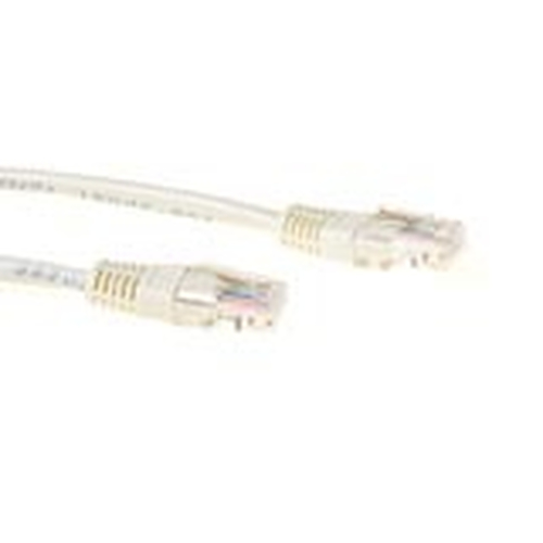 ACT CAT5E UTP patchcable ivoryCAT5E UTP patchcable ivory netwerkkabel