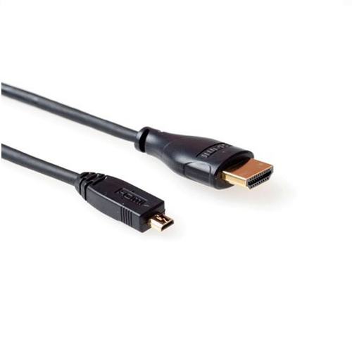 ACT AK3797 HDMI kabel 1,5 m HDMI Type A (Standaard) HDMI Type D (Micro) Zwart