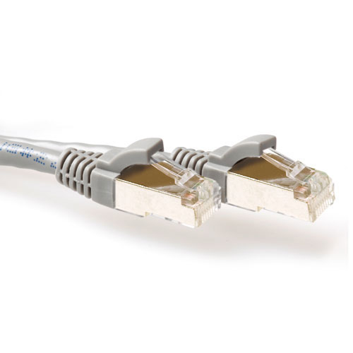 ACT FB7010 netwerkkabel Grijs 10 m Cat6a S/FTP (S-STP)