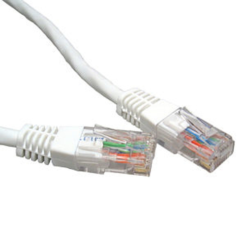 ACT Cat6a, 2m netwerkkabel Wit U/UTP (UTP)
