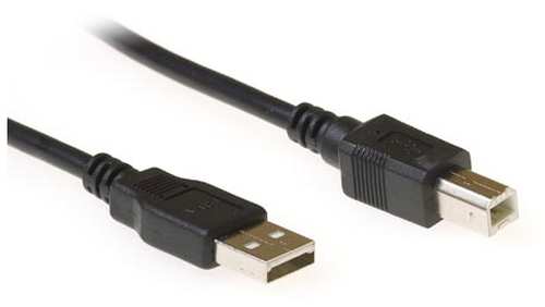 ACT USB 2.0 aansluitkabel USB a male - USB B male