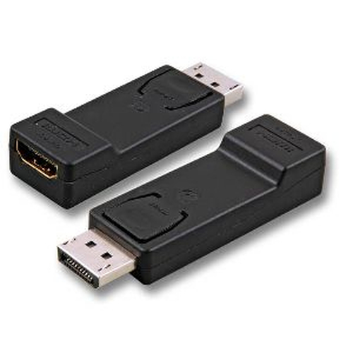 EFB Elektronik DisplayPort - HDMI, M/F Zwart